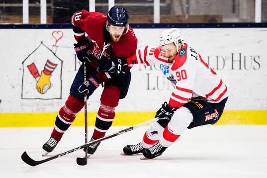 Helsingborgs Julius Falkenbäck Bergqvist och Borås Joshua