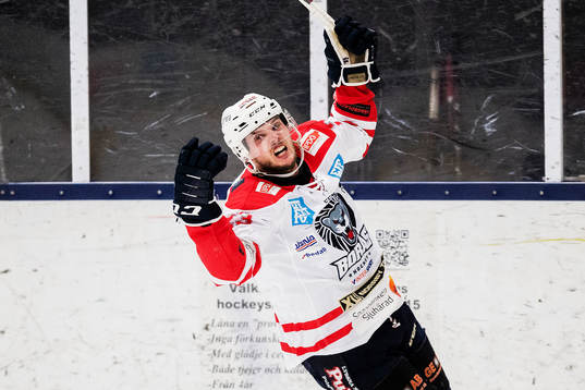 Borås Henrik Eriksson jublar
