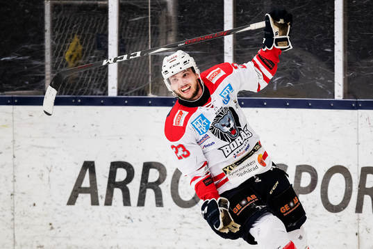 Borås Henrik Eriksson jublar