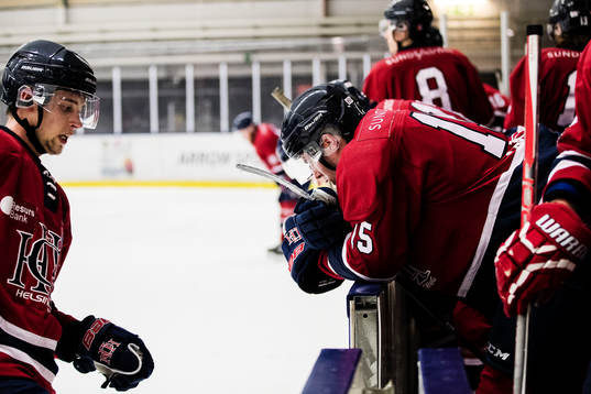 Helsingborgs spelare deppar