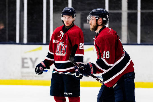 Helsingborgs Ludvig Nilsson och Julius Falkenbäck