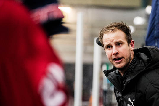 Helsingborgs tränare Peter Hall