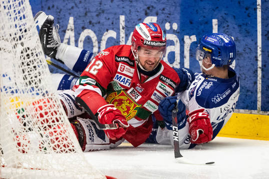 Moras Kevin Gagné och Leksands Martin Karlsson