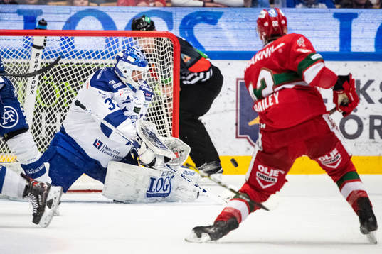 Leksands målvakt Axel Brage