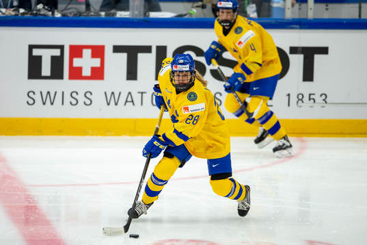 Sofie Lundin #28, SWE , Sofia Engström #4, SWE