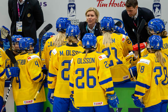 Head Coach Ylva Martinsen of Sweden