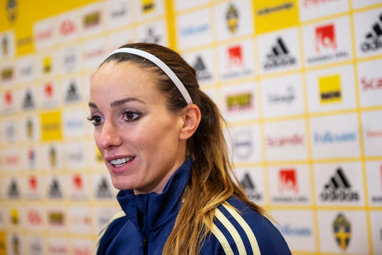 Kosovare Asllani of the Swedish women national football