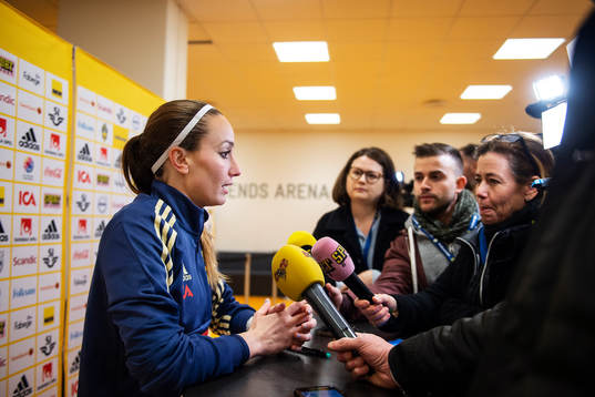 Kosovare Asllani of the Swedish women national football