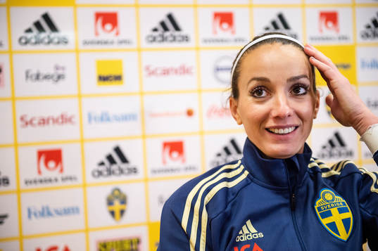 Kosovare Asllani of the Swedish women national football