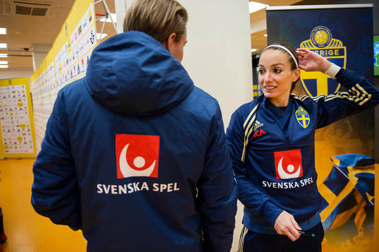 Kosovare Asllani of the Swedish women national football