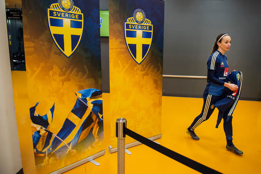 Kosovare Asllani of the Swedish women national football