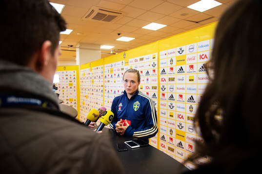 Magdalena Eriksson of the Swedish women national football