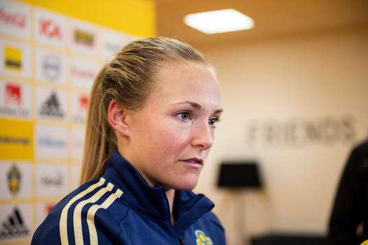 Magdalena Eriksson of the Swedish women national football