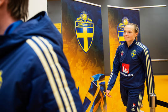 Magdalena Eriksson of the Swedish women national football