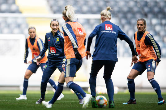 Kosovare Asllani of the Swedish women national football team