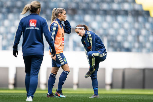 Kosovare Asllani of the Swedish women national football team