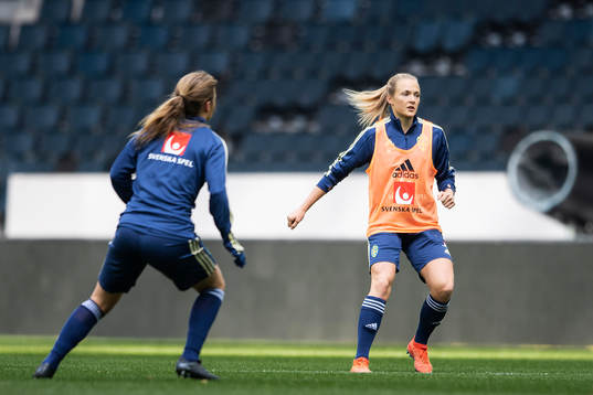 Magdalena Eriksson of the Swedish women national football