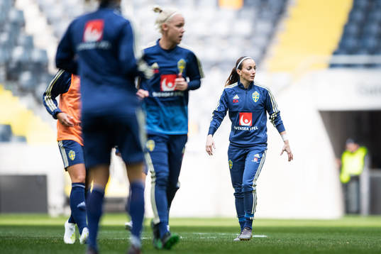 Kosovare Asllani of the Swedish women national football team