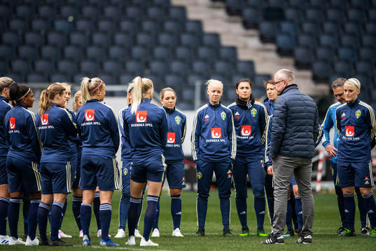 Janne Andersson, head coach of the Swedish men national