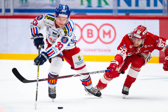 Oskarshamns Filiph Engsund och Timrås Anton Wedin