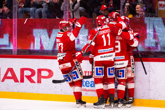 Bläddra bland fler bilder av Ishockey, Direktkval till SHL 5, Timrå - Oskarshamn
