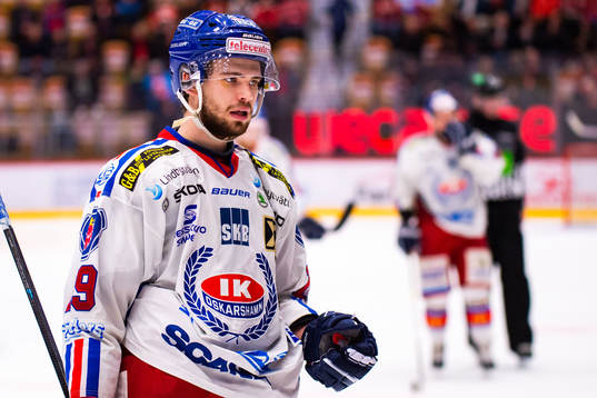 Oskarshamns Anton Björkman deppar