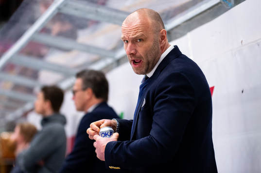 Oskarshamns assisterande tränare Fredrik Hallberg