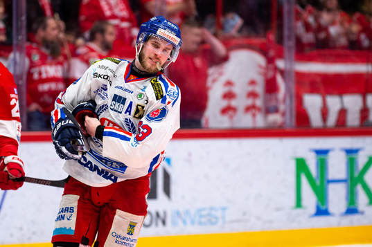 Oskarshamns Robin Söderqvist deppar