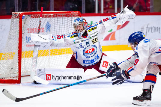 Oskarshamns målvakt Christoffer Rifalk