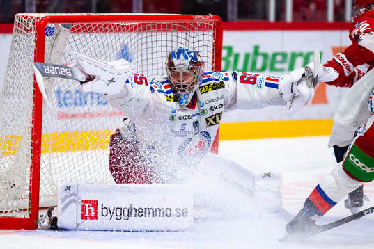 Oskarshamns målvakt Christoffer Rifalk