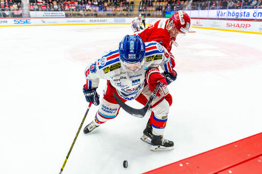 Oskarshamns Jesper Dahlroth och Timrås Henrik Törnqvist