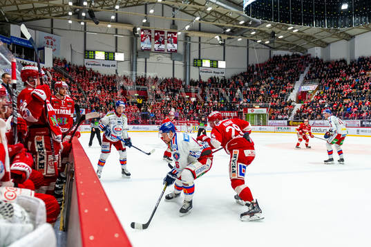 Oskarshamns Jesper Dahlroth och Timrås Morten Madsen