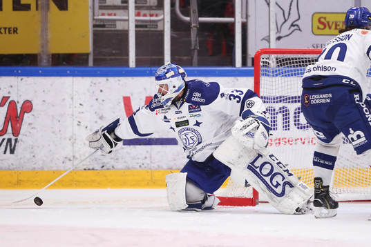 Leksands målvakt Axel Brage