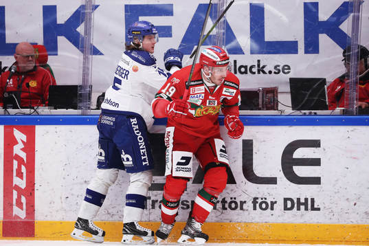 Leksands Johan Porsberger och Moras Matej Galbavy