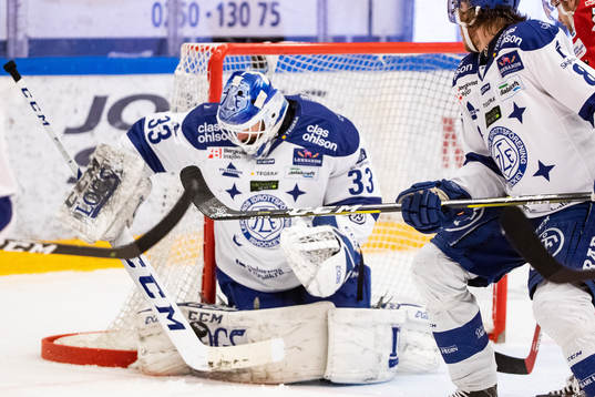 Leksands målvakt Axel Brage