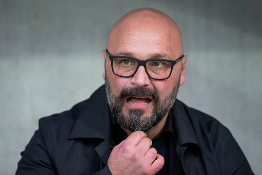GAIS tränare Bosko Orovic innan fotbollsmatchen i