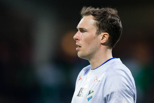 Östers målvakt Robin Malmkvist