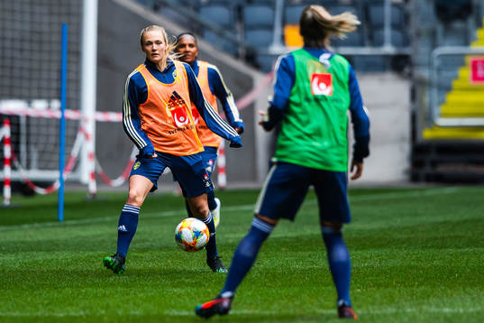 Magdalena Eriksson of the Swedish women national football