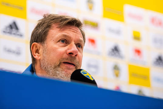 Peter Gerhardsson, head coach of the Swedish women national