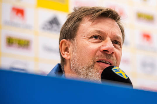 Peter Gerhardsson, head coach of the Swedish women national
