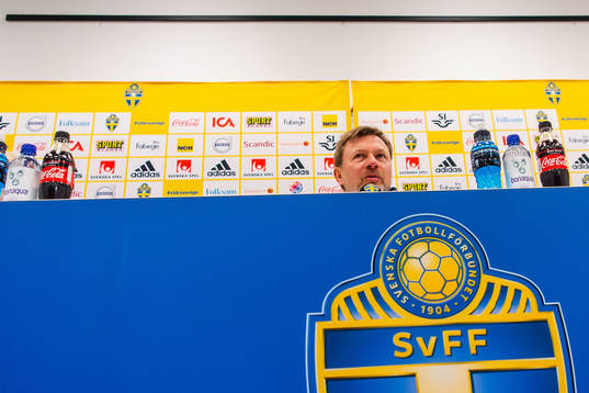 Peter Gerhardsson, head coach of the Swedish women national
