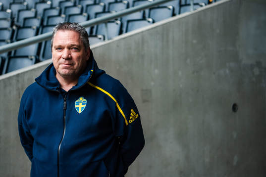Martin Fredman, head of security of the Swedish national
