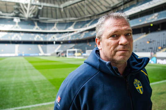 Martin Fredman, head of security of the Swedish national