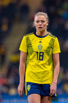 Fridolina Rolfö of Sweden