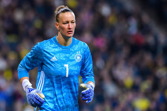 Goalkeeper Almuth Schult of Germany