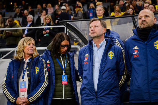 Team manager Marika Domanski Lyfors, Peter Gerhardsson,