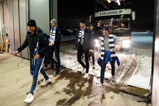 Leksands Anton Karlsson och Daniel Gunnarsson och Marcus