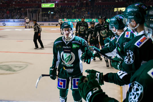 Färjestads Joakim Nygård jublar