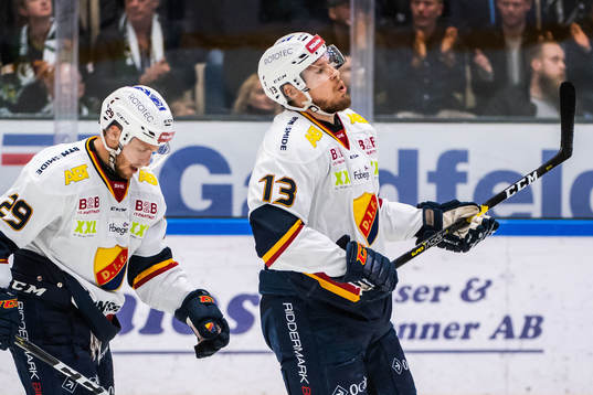 Djurgårdens Sebastian Strandberg och Petteri Wirtanen