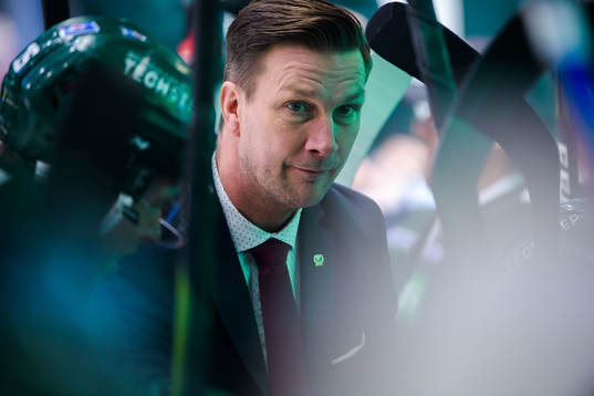 Färjestads tränare Johan Pennerborn